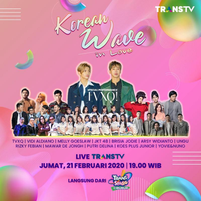 KONSER KOREAN WAVE IN LOVE 2020: TVXQ
