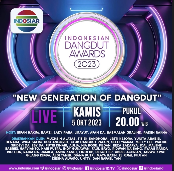Lesti Kejora dan Happy Asmara Bersaing Sebagai “Penyanyi Dangdut Solo Terpopuler” di IDA  