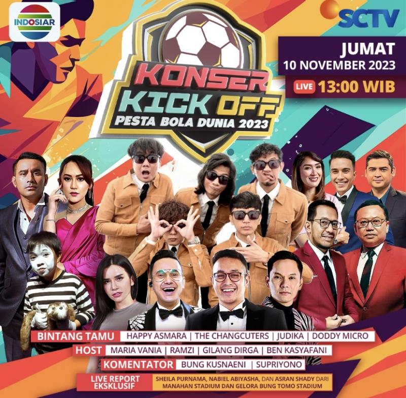  FIFA U-17 WORLD CUP INDONESIA 2023™ MULAI BERGULIR JUMAT, 10 NOVEMBER 2023