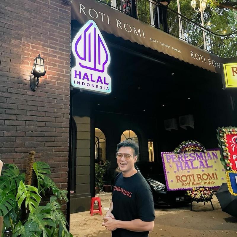 Roti Romi Senopati Mendapat Serttifikat Halal 