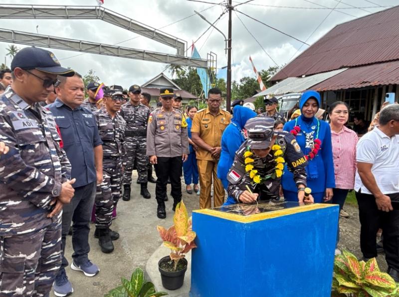  TNI AL Resmikan Daerah Pariwisata Pulau Nusa Indah di Talaud, Dorong Peningkatan Ekonomi Masyarakat