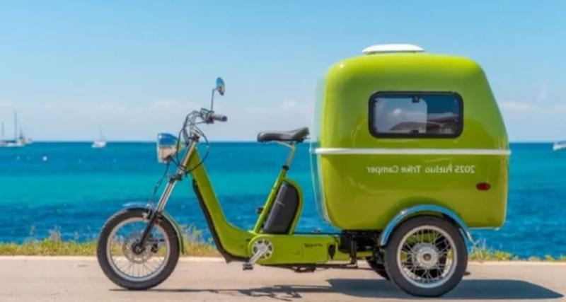 Pulu 2025: Trike Camper Listrik Futuristik yang Siap Temani Petualangan Modern