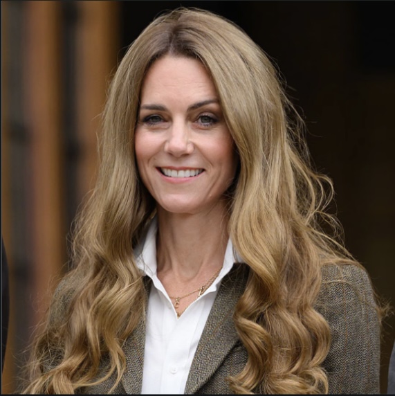  Kate Middleton Tampil dengan Warna Rambut Baru, Caramel Blonde Jadi Sorotan