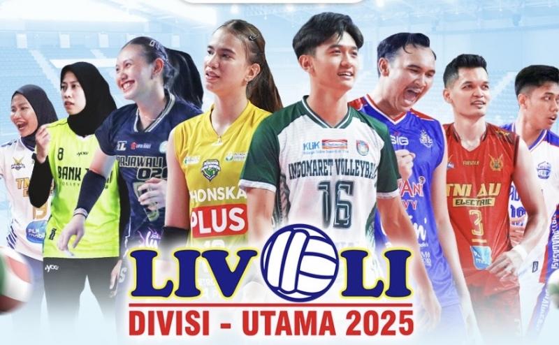 Final Four Livoli Divisi Utama 2025 Siap Panaskan Persaingan, Disiarkan Eksklusif di MOJI dan Vidio