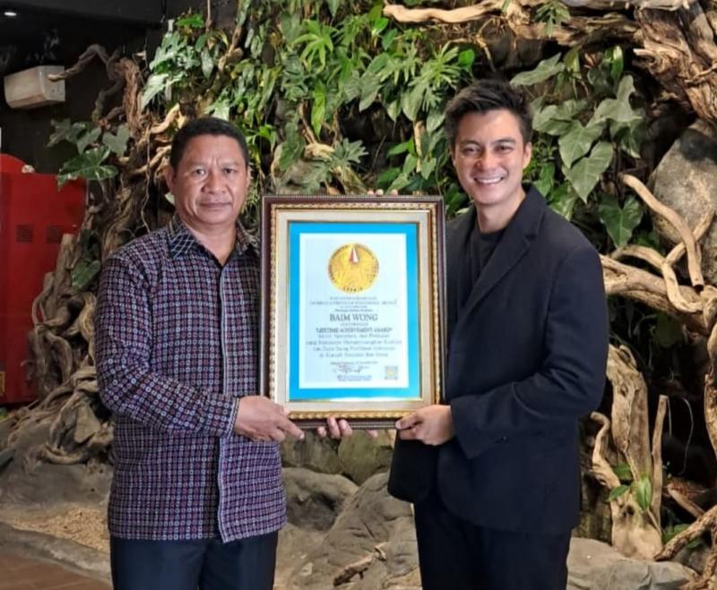 Baim Wong raih penghargaan Leprid atas dedikasi besar di dunia film, ungkap soal proses kreatif tanpa kompromi