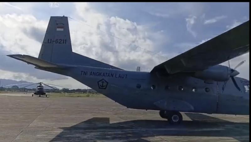  TNI AL Manfaatkan Pesawat Aviocar untuk Percepat Bantuan ke Wilayah Terdampak Bencana Aceh