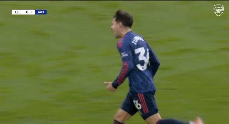  Arsenal Mengamuk, Hajar Leeds 4-0 Lewat Gol Zubimendi hingga Jesus