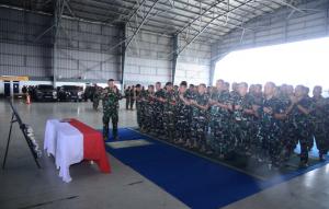 Kas Kormar Lepas Kopka Mar (Anumerta) Edi Hariyono di Lanudal Jakarta