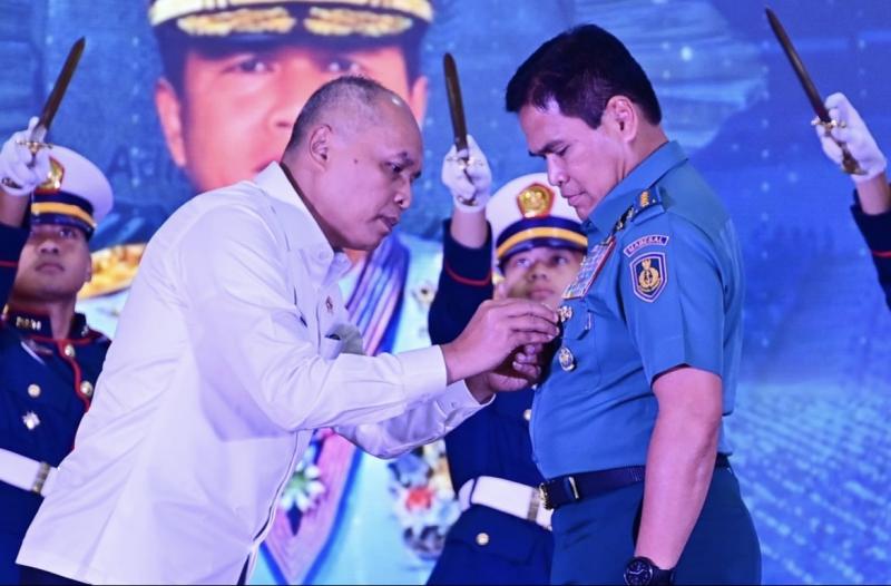  Kasal Muhammad Ali Beri Ceramah Umum di BSSN, Tekankan Penguatan Siber TNI AL