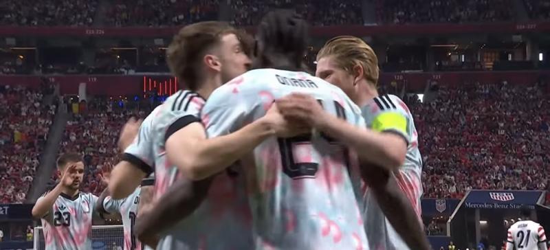  Amerika Serikat Dibantai Belgia 2-5, De Bruyne Cs Bangkit Usai Tertinggal