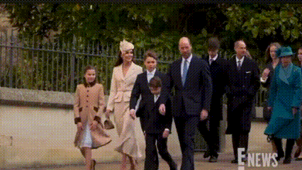 Kate Middleton dan Pangeran William Kembali Hadiri Misa Paskah Bersama Keluarga