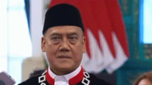  Liliek Prisbawono Adi Resmi Jadi Hakim Konstitusi, Siap Kawal Konstitusi RI