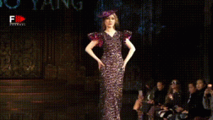 Jiangbo Yang Tampilkan Koleksi Elegan di Art Hearts Fashion New York