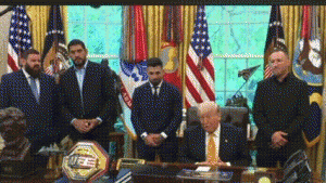 Donald Trump Umumkan Pertarungan UFC Spektakuler di Halaman Gedung Putih