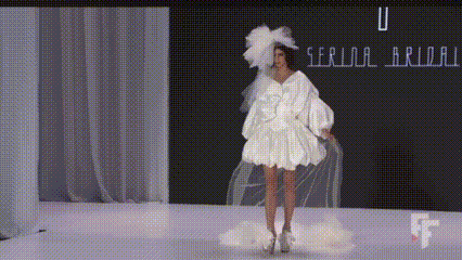  Serina Tampil Memukau di Ajang Barcelona Bridal Fashion Week 2026