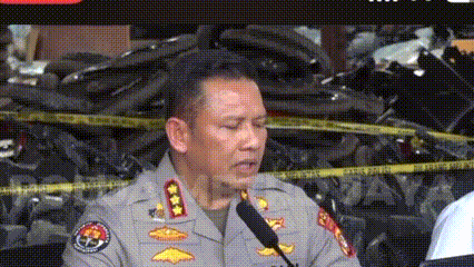 Polda Metro Jaya Bongkar Sindikat Penadahan Motor Internasional, Ribuan Kendaraan Diamankan