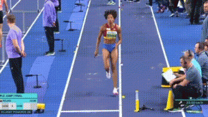 Lompatan Emas 14,95 Meter! Leyanis Pérez Hernández Kuasai Final Dunia Indoor