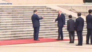 Trump Disambut Bak Raja di Beijing, Xi Jinping Gelar Prosesi Kenegaraan Megah