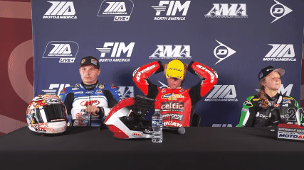  Drama Panas di MotoAmerica SuperSport Race, Darren Binder Rebut Kemenangan dan Puncaki Klasemen