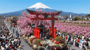  Lautan Bunga Merah Muda di Kaki Gunung Fuji, Festival Fuji Shibazakura 2026 Suguhkan Panorama Musim Semi Paling Memikat di Jepang