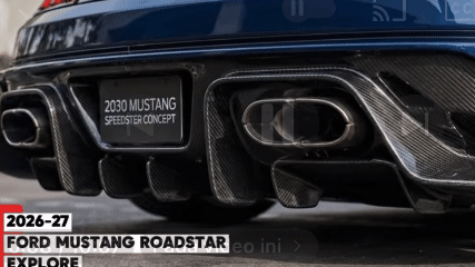  Ford Mustang Roadster Concept 2026–2027: Evolusi Mustang Menuju Era Futuristik Bergaya Sci-Fi