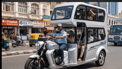 Riksa Double Decker Futuristik 2027 Siap Mencuri Perhatian, Diklaim Muat 16 Penumpang