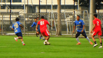 Selebriti FC Tetap Tangguh Meski Tanpa Onyo dan Judika, Tahan Imbang Tim Pesepak Bola Lampung
