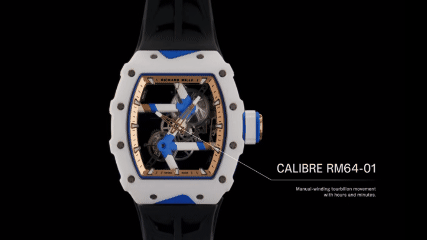 RM 64-01 Tourbillon, Jam Tangan Mewah Terinspirasi Sepeda Colnago