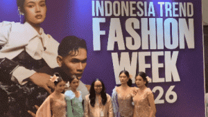 Kebaya Modern Bernuansa Pastel di Indonesia Trend Fashion Week 2026
