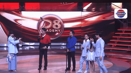 Rina Nose Goda Syafik di Dangdut Academy 8 Indosiar, Aksi Gombalan Kocak Bikin Studio Pecah