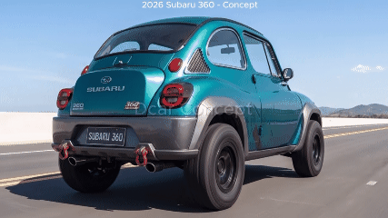  Konsep Subaru 360 2026 Hadirkan Sentuhan Retro dengan Teknologi Mobil Listrik Modern