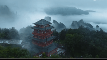 15 Destinasi di China yang Terlihat seperti Dunia Fantasi, dari Kuil di Tebing hingga Pegunungan Warna-warni