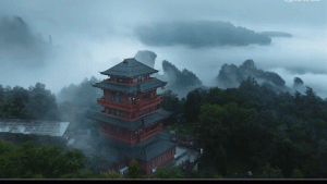 15 Destinasi di China yang Terlihat seperti Dunia Fantasi, dari Kuil di Tebing hingga Pegunungan Warna-warni