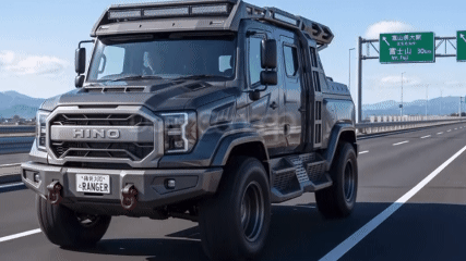  Hino Ranger Adventure Concept, Truk Medium Duty Disulap Jadi Monster Off-Road untuk Ekspedisi Ekstrem
