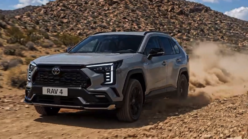  Toyota RAV4 2027 Hadir dengan Desain Agresif, Konsep V8 Hybrid 890 HP