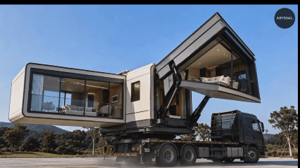  Rumah Modular Futuristik yang Bisa Diangkut Truk, Dibuka dalam Hitungan Jam hingga Harganya Setara Mobil Bekas