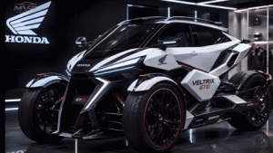  Honda Veltrix GT 11 GCT, Konsep Grand Tourer Futuristis Hasil Kreasi AI
