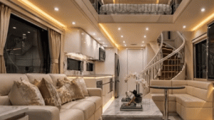 GMC Future Luxury Double-Decker 2028, Motorhome Dua Lantai dengan Kemewahan Bak Hotel Bintang Lima