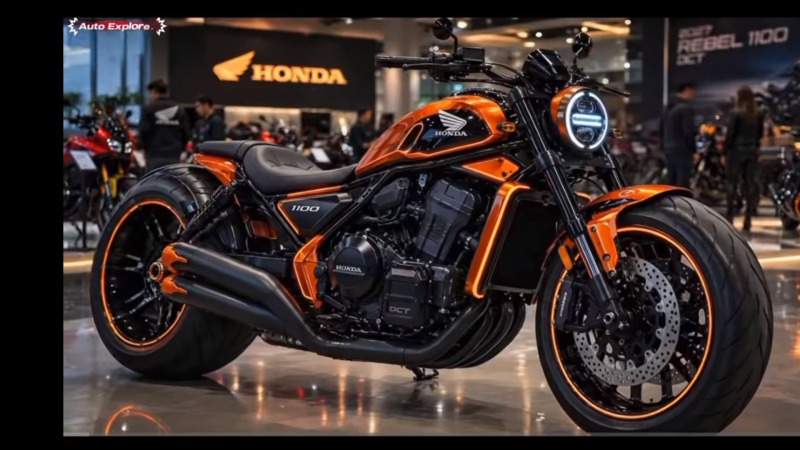  Honda Rebel 1100 DCT 2027 Tawarkan Cruiser Bertenaga dengan Transmisi Otomatis