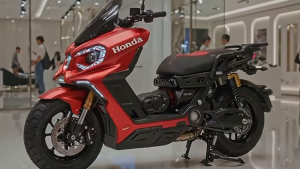 Honda Zoomer Cyber Beast 2027 Tampil Futuristis dengan Motor Listrik 9 kW