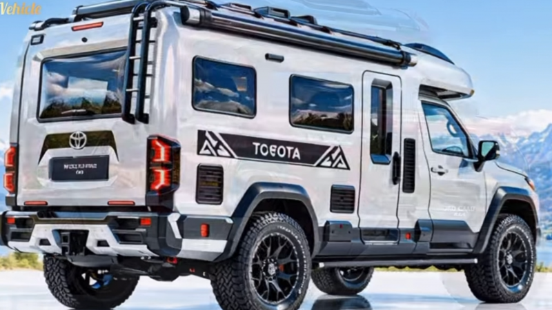  Toyota Micro Camper 4x4 2027 Tawarkan Konsep Motorhome Ringkas dengan Dua Area Tidur